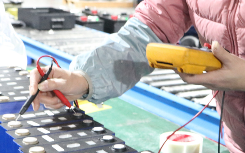 Guangdong beineng New Energy Co., Ltd. línea de producción de fábrica