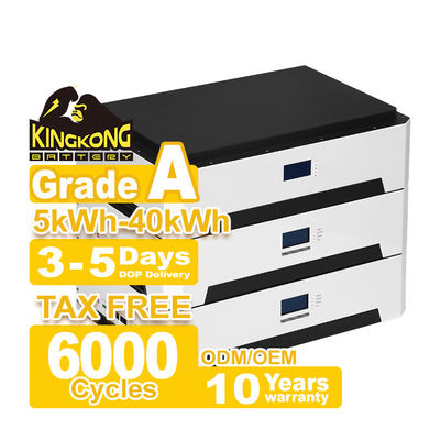 Growatt 51.2v 10kwh 20kwh 30kwh 50kwh Lifepo4 Iones de litio Sistema solar para el hogar