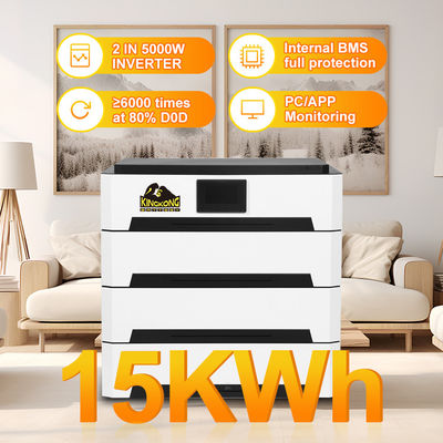 Growatt 51.2v 10kwh 20kwh 30kwh 50kwh Lifepo4 Iones de litio Sistema solar para el hogar