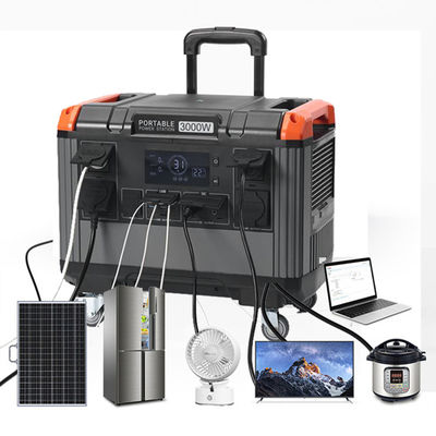 Estación eléctrica de batería LiFePO4 para acampar al aire libre 150W 300W 500W 1000W 2400W 3000W