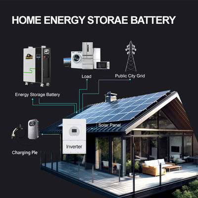 48V 51.2V LiFePO4 Batería 200Ah 300Ah 400Ah 15kWh 20kWh para almacenamiento de energía solar