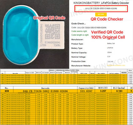 8000 ciclo 314Ah Lifepo4 Batería para OEM grado A MB31 Célula prismática recargable