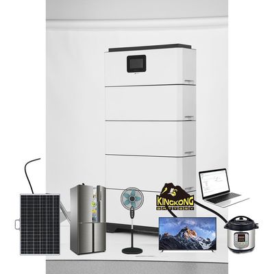 200Ah 300Ah 400Ah 500Ah 48V Lifepo4 Batería todo en un Inverter y montaje de fosfato