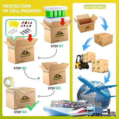 280Ah OEM 48V LiFePO4 Batería de caja para sistemas de almacenamiento de energía DIY 16S Unidad de rack de servidores