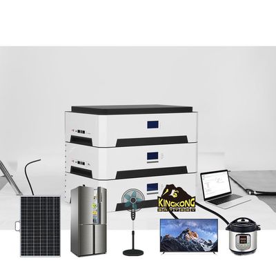 51.2V 100Ah 200Ah 300Ah LiFePO4 Batería 5Kwh 10Kwh 15Kwh Apilable para almacenamiento solar