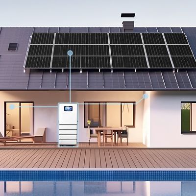 Conexión a la red híbrida Batería de almacenamiento de energía inteligente apilada 10kw 15kw 20kw 30kw 35kw