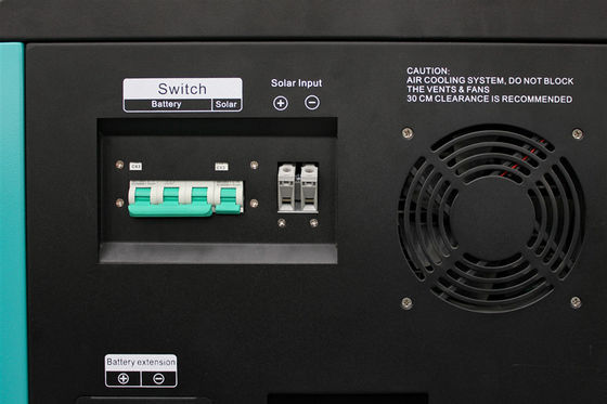 Sistema de almacenamiento de energía solar para el hogar de 10kw con generador de 12v y batería de litio de 48v 200ah