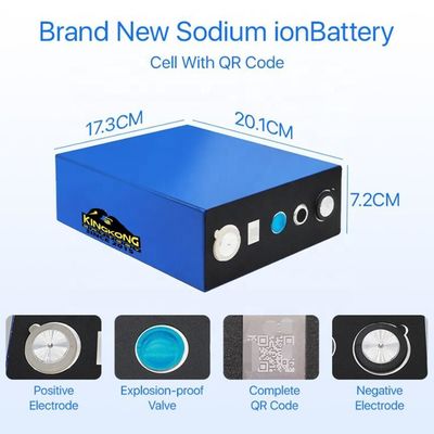 Na Batería de iones de sodio 3.1v 220ah Para la bicicleta eléctrica -10C temperatura de funcionamiento