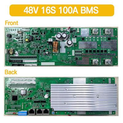 16S 48V Smart BMS para el almacenamiento del sistema solar 100A 200A Sistema de gestión de baterías LiFePO4