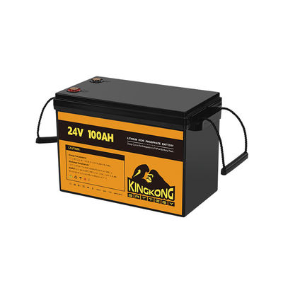 24V 50Ah 60Ah 100Ah 200Ah 230Ah 300Ah 400Ah 460Ah Batería de hierro de litio LifePo4 con BMS