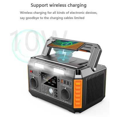 520WH Batería de iones de litio Soluciones portátiles alimentadas por paneles solares con controlador MPPT
