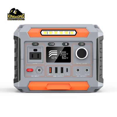 1x AC Pure Sine Wave Output Energía solar con linterna y batería de iones de litio