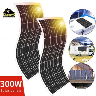Panel solar OEM flexible de 200W Dimensiones del panel 1590x710x2mm 100W 210W 310W 410W 525W