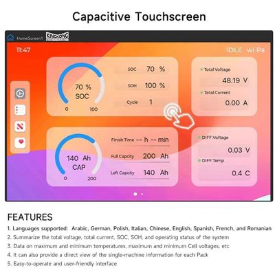Batería Solar Lifepo4 48V 100Ah 200Ah 280Ah