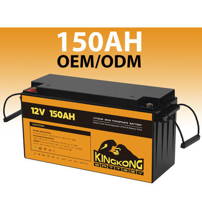 Mejor 12V 24V Volt Solar 100Ah 120Ah 150Ah 200Ah Ciclo profundo Batería de iones de litio marina Banco de energía para la batería del motor de trolling Precio