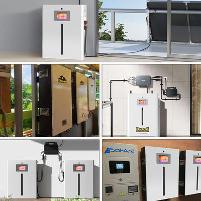 Paquete completo Almacenamiento en la casa Uso de 10kwh 30kwh Batería de paquete Energía fuera de la red híbrida para el hogar Paneles de techo Sistema de energía solar