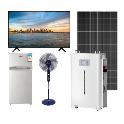 Sistema de generación de energía solar fuera de la red 1000W 110V 220V Lifepo4 Batería Estación eléctrica Sistema de generación de energía solar para el hogar