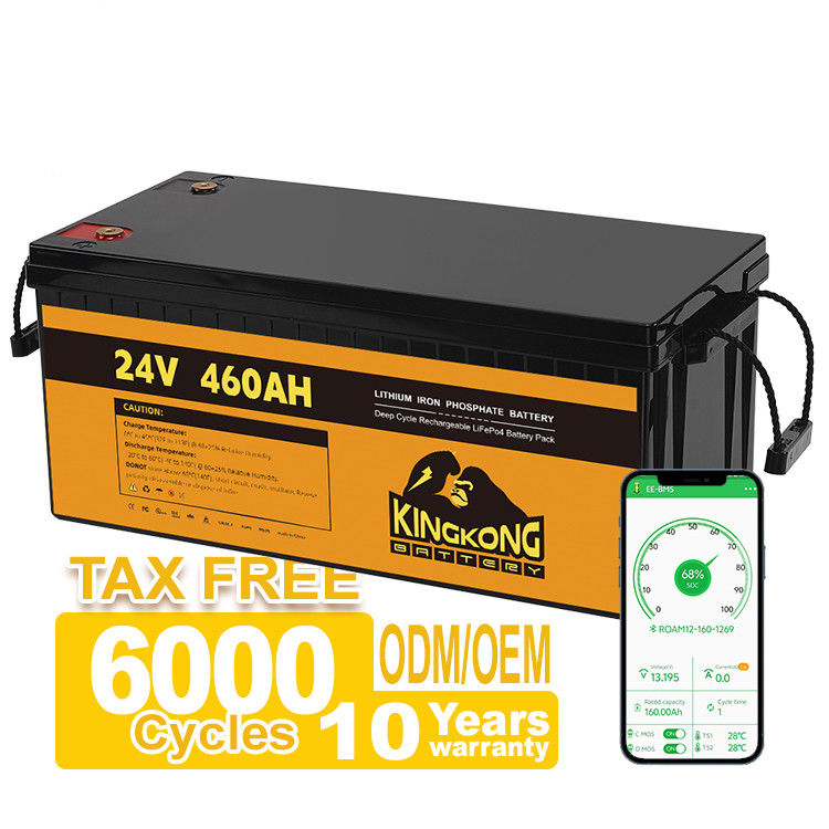 11040Wh Energía eléctrica LiFePO4 Batería para carretillas eléctricas 12V 24V 36V 48V