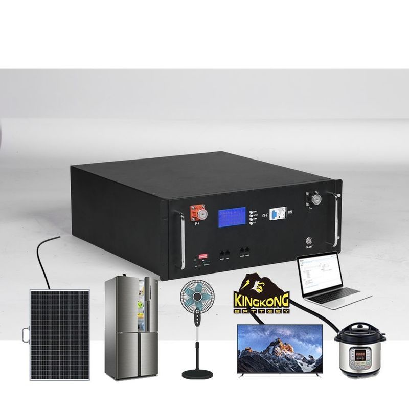 IP55 OEM 48V 100AH LiFePO4 Batería para almacenamiento de energía 10-20 KWh Rango de potencia de salida