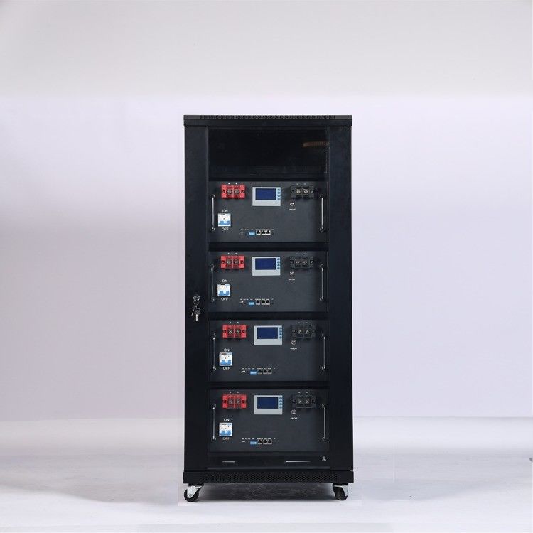 51.2V 100Ah LiFePO4 Batería de almacenamiento de energía para contenedor de energía solar 19 pulgadas 10