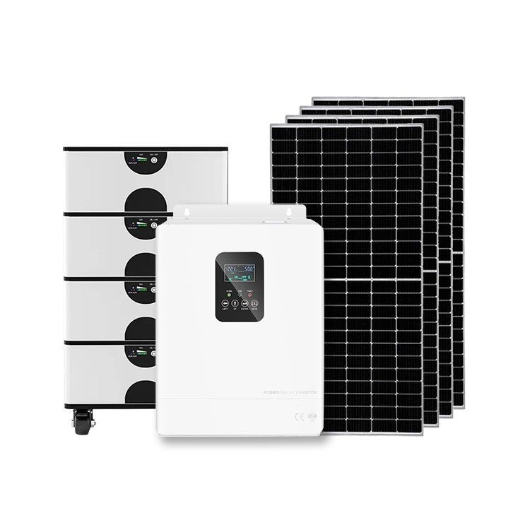 Sistema solar completo de 10 kW fuera de la red con certificado CE y servicio de instalación gratuito
