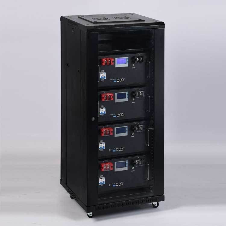 51.2v Batería de iones de litio para almacenamiento de energía en el hogar con comunicación RS232/RS485/CAN