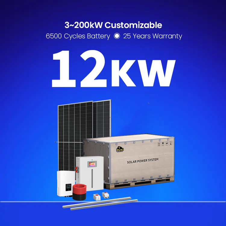 Sistema de energía solar de 5kw/10kw para el hogar, en red, fuera de red, híbrido, kit de paneles solares, paneles de silicio monocristalino y silicio policristalino
