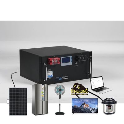 LiFePO4 280Ah 48V Batería de litio montada en el bastidor 14Kwh para el sistema de almacenamiento de energía solar en el hogar