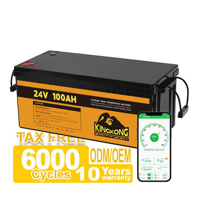 Con una potencia de 12.8V 100AH 200Ah 230Ah 300Ah Almacenamiento solar Batería Lifepo4