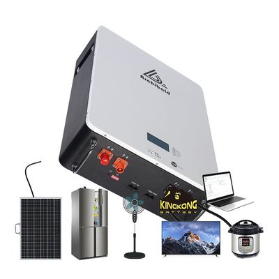 Sistemas de energía eléctrica Batería de iones de litio 48V 200Ah 10Kwh Baterías LiFePo4 para almacenamiento de energía solar