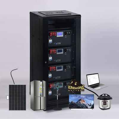 24V 48V 51.2V LiFePO4 Batería solar 5kwh 6000 Ciclo para energía de emergencia del sistema solar