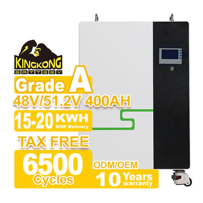 20kw 10kw 5kwh gabinete de almacenamiento de energía solar Lifepo4 con inversor y batería BMS Lifepo4