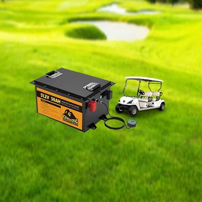 51.2V 105Ah Carritos de golf Batería Car Lifepo4 Recargable Pack con servicio OEM/ODM