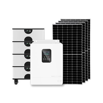 Sistema solar completo de 10 kW fuera de la red con certificado CE y servicio de instalación gratuito