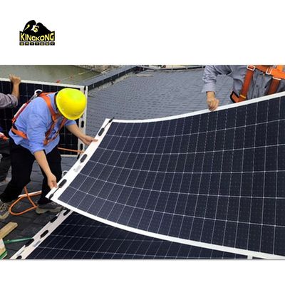 166mmx166mm Tamaño de la célula Panel solar semiflexible 500W Para OEM/ODM Compradores internacionales