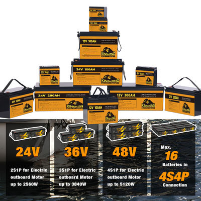 Salida 12V 24 48V Volt 5 7 9 12 14 18 20 24 28 35 50 100 110 120 150 200 300Ah Amp Horas Hr Ciclo profundo Vida útil4 Batería de iones de litio