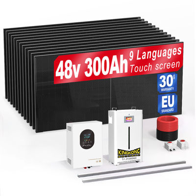 Potentes baterías de litio para almacenamiento de energía y sistema solar 10Kw 30Kw 220V Soluciones de productos relacionados